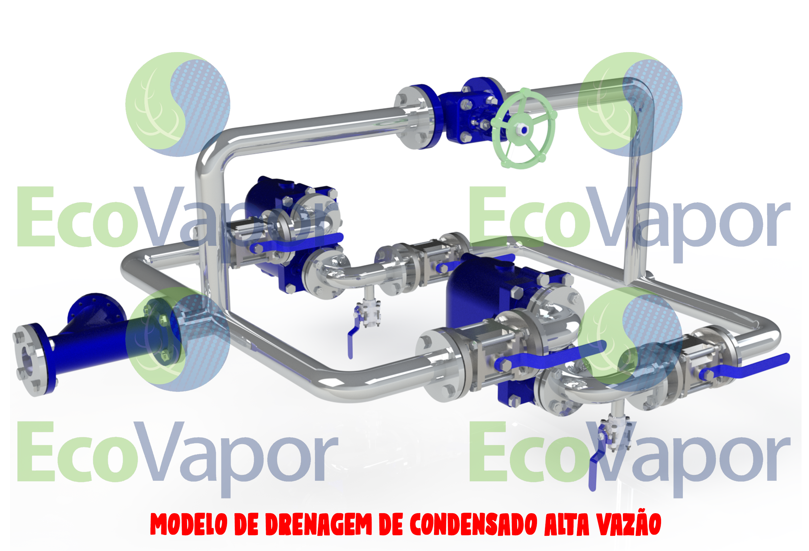 MODELO DE DRENAGEM DE CONDENSADO ALTA VAZÃO